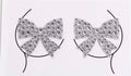 Rhinestone Bow nipple pasties