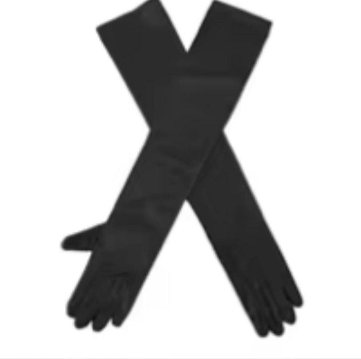 Long Satin Gloves